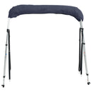 vidaXL háromágú bimini tető oldalfalakkal 183 x (154-167) x 137 cm