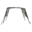 vidaXL háromágú bimini tető oldalfalakkal 183 x (137-152) x 137 cm