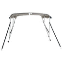 vidaXL háromágú bimini tető oldalfalakkal 183 x (154-167) x 137 cm