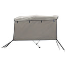 vidaXL háromágú bimini tető oldalfalakkal 183 x (185-198) x 137 cm