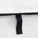 vidaXL négyágú bimini tető oldalfalakkal 243 x (185-198) x 137 cm