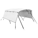 vidaXL négyágú bimini tető oldalfalakkal 243 x (200-213) x 137 cm