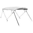 vidaXL négyágú bimini tető oldalfalakkal 243 x (200-213) x 137 cm