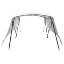 vidaXL négyágú bimini tető oldalfalakkal 243 x (200-213) x 137 cm