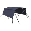 vidaXL négyágú bimini tető oldalfalakkal 243 x (200-213) x 137 cm