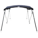 vidaXL négyágú bimini tető oldalfalakkal 243 x (200-213) x 137 cm