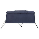vidaXL négyágú bimini tető oldalfalakkal 243 x (200-213) x 137 cm