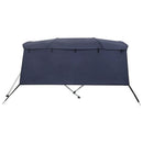 vidaXL négyágú bimini tető oldalfalakkal 243 x (230-244) x 137 cm