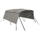 vidaXL négyágú bimini tető oldalfalakkal 243 x (185-198) x 137 cm