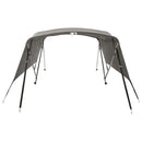 vidaXL négyágú bimini tető oldalfalakkal 243 x (185-198) x 137 cm