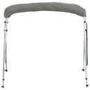 vidaXL négyágú bimini tető oldalfalakkal 243 x (185-198) x 137 cm