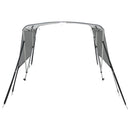 vidaXL háromágú bimini tető hálós oldalfalakkal 183x(137-152)x137 cm