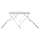 vidaXL háromágú bimini tető hálós oldalfalakkal 183x(154-167)x137 cm