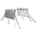 vidaXL háromágú bimini tető hálós oldalfalakkal 183x(185-198)x137 cm