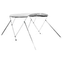 vidaXL háromágú bimini tető hálós oldalfalakkal 183x(185-198)x137 cm
