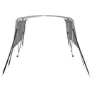 vidaXL háromágú bimini tető hálós oldalfalakkal 183x(185-198)x137 cm