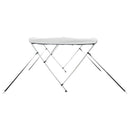 vidaXL háromágú bimini tető hálós oldalfalakkal 183x(185-198)x137 cm