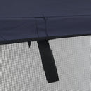 vidaXL háromágú bimini tető hálós oldalfalakkal 183x(170-182)x137 cm
