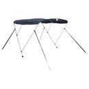 vidaXL háromágú bimini tető hálós oldalfalakkal 183x(185-198)x137 cm