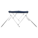 vidaXL háromágú bimini tető hálós oldalfalakkal 183x(185-198)x137 cm