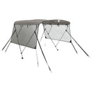 vidaXL háromágú bimini tető hálós oldalfalakkal 183x(137-152)x137 cm