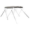 vidaXL háromágú bimini tető hálós oldalfalakkal 183x(154-167)x137 cm