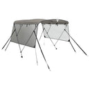 vidaXL háromágú bimini tető hálós oldalfalakkal 183x(185-198)x137 cm