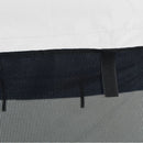 vidaXL négyágú bimini tető hálós oldalfalakkal 243x(170-182)x137 cm