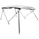 vidaXL négyágú bimini tető hálós oldalfalakkal 243x(185-198)x137 cm