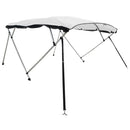 vidaXL négyágú bimini tető hálós oldalfalakkal 243x(200-213)x137 cm