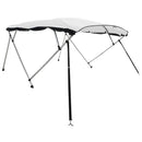 vidaXL négyágú bimini tető hálós oldalfalakkal 243x(230-244)x137 cm