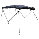 vidaXL négyágú bimini tető hálós oldalfalakkal 243x(185-198)x137 cm