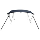 vidaXL négyágú bimini tető hálós oldalfalakkal 243x(230-244)x137 cm