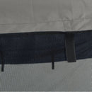 vidaXL négyágú bimini tető hálós oldalfalakkal 243x(200-213)x137 cm