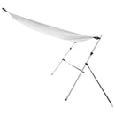 vidaXL fehér T-alakú árnyékolóhosszabbító 170 x 208 x (115-183) cm