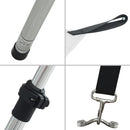vidaXL fehér T-alakú árnyékolóhosszabbító 170 x 208 x (115-183) cm