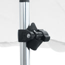 vidaXL fehér T-alakú árnyékolóhosszabbító 170 x 208 x (115-183) cm