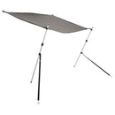 vidaXL antracit T-alakú árnyékolóhosszabbító 170 x 208 x (115-183) cm