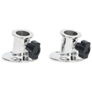 vidaXL 2 db rozsdamentes acél kerek bimini alj 26 mm-es csőhöz