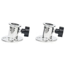 vidaXL 2 db rozsdamentes acél kerek bimini alj 26 mm-es csőhöz