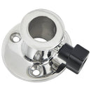 vidaXL 2 db rozsdamentes acél kerek bimini alj 26 mm-es csőhöz