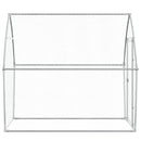 vidaXL szürke horganyzott acél csirkeketrec 200x105x182 cm