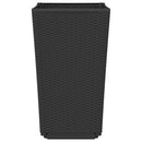 vidaXL 2 db fekete polipropilén kerti ültetőláda 32,5 x 32,5 x 57 cm