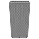 vidaXL 4 db világosszürke polipropilén kerti virágláda 32,5x32,5x57 cm