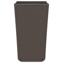 vidaXL 4 db barna polipropilén kerti ültetőláda 32,5 x 32,5 x 57 cm