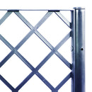 vidaXL kékszürke PP rácsos kerti ültetőláda 160 x 120 x 142 cm