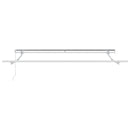 vidaXL burgundi vörös kézzel kihúzható napellenző 300 x 250 cm