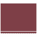 vidaXL burgundi vörös kézzel kihúzható napellenző 400 x 300 cm