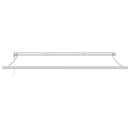 vidaXL burgundi vörös automata behúzható napellenző 450 x 300 cm