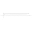 vidaXL barna automata kihúzható LED-es napellenző 600 x 300 cm